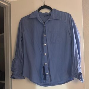 GAP Light Blue Casual Button Down Shirt
